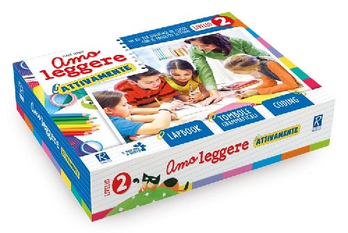 AMO LEGGERE ATTIVAMENTE II° LIV KIT Raffaello Libri