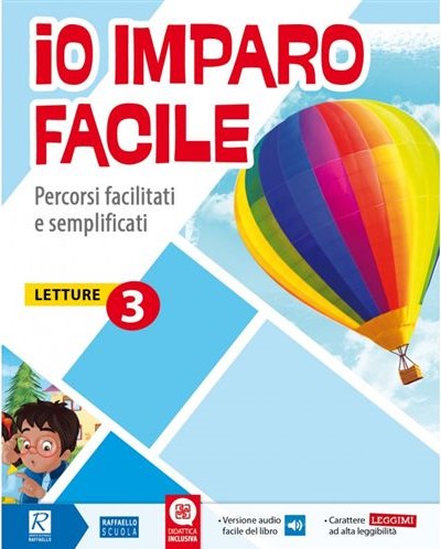 IO IMPARO FACILE 3 LETTURE Raffaello Libri