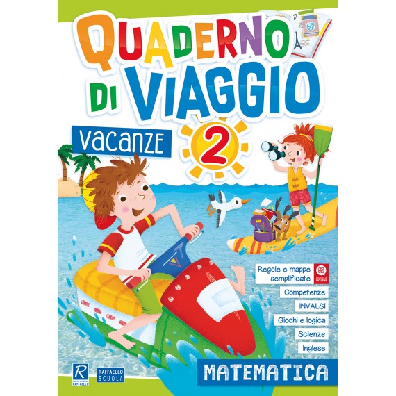 Quaderno di viaggio 2 - Matematica Raffaello Libri