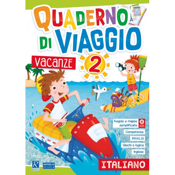 Quaderno di viaggio 2 - Italiano Raffaello Libri