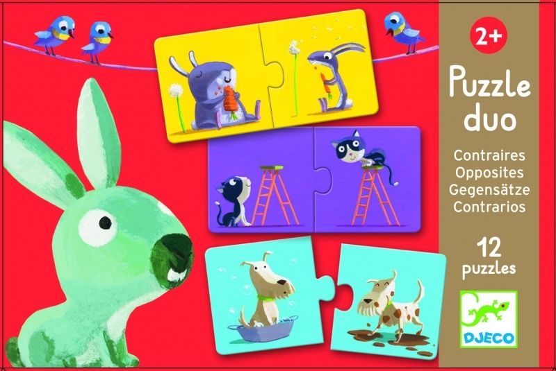Puzzle Duo - Gli opposti Raffaello Libri