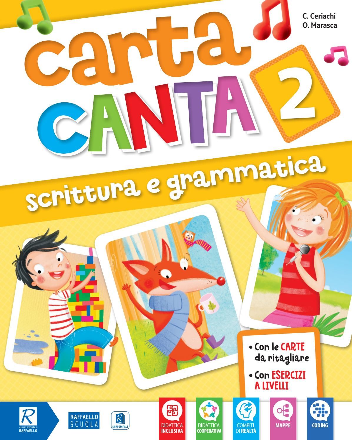 Carta Canta 2 cl. pack Raffaello Libri