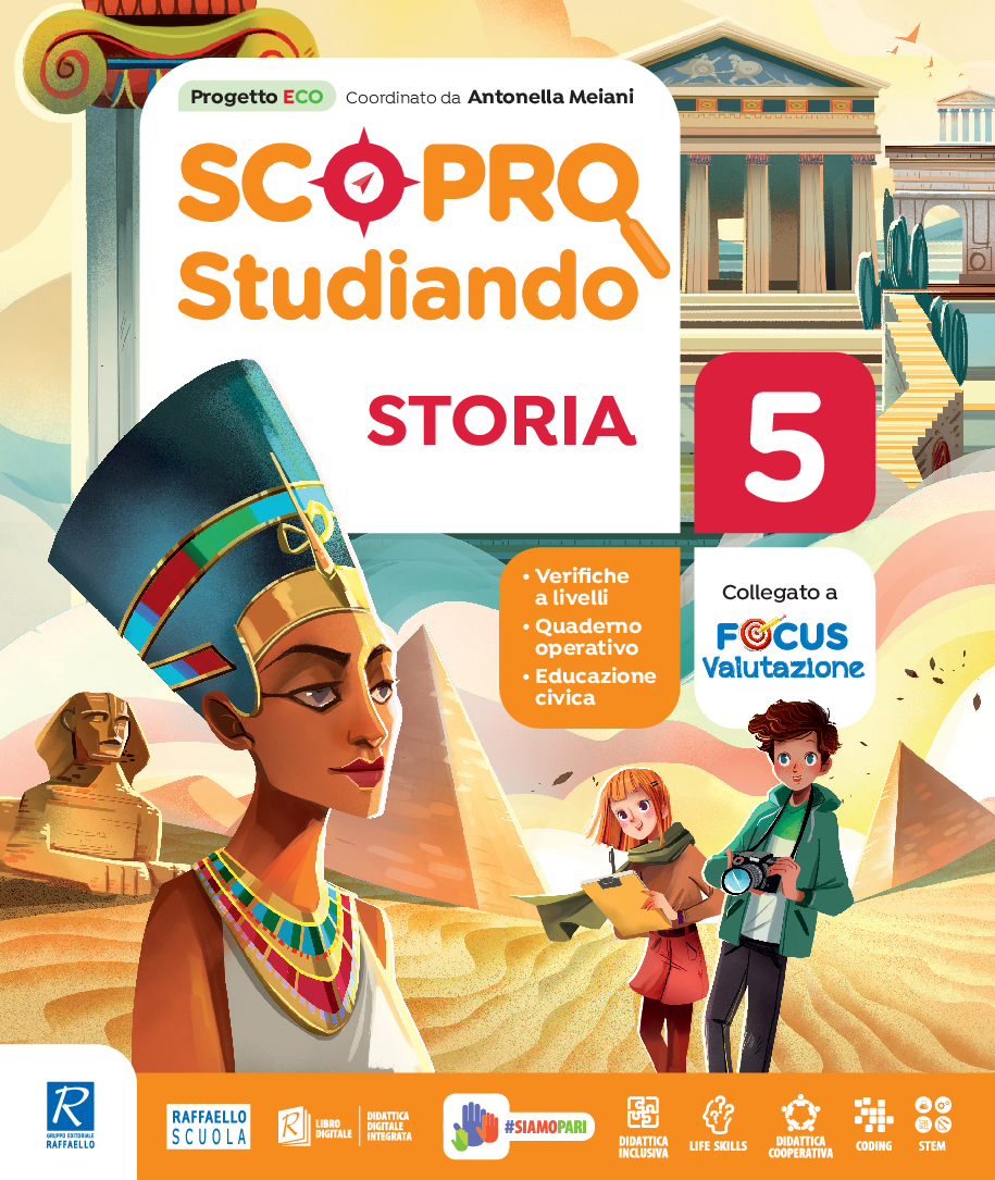 Scopro Studiando 5 Antropologico pack Raffaello libri