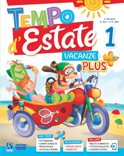 TEMPO D'ESTATE 1 PLUS + ALLEGATI Raffaello Libri