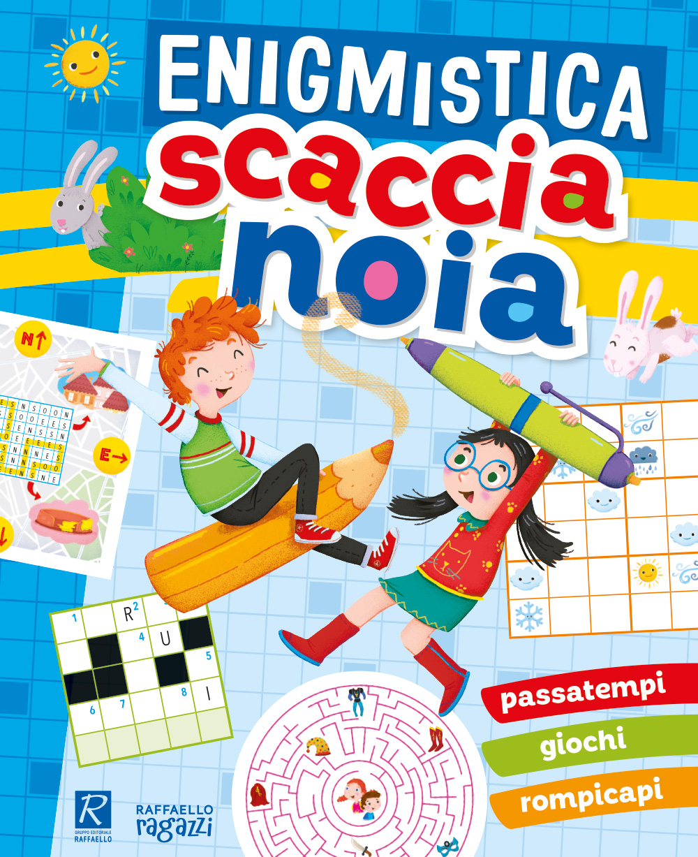 Enigmistica Scaccia Noia 6+ Raffaello