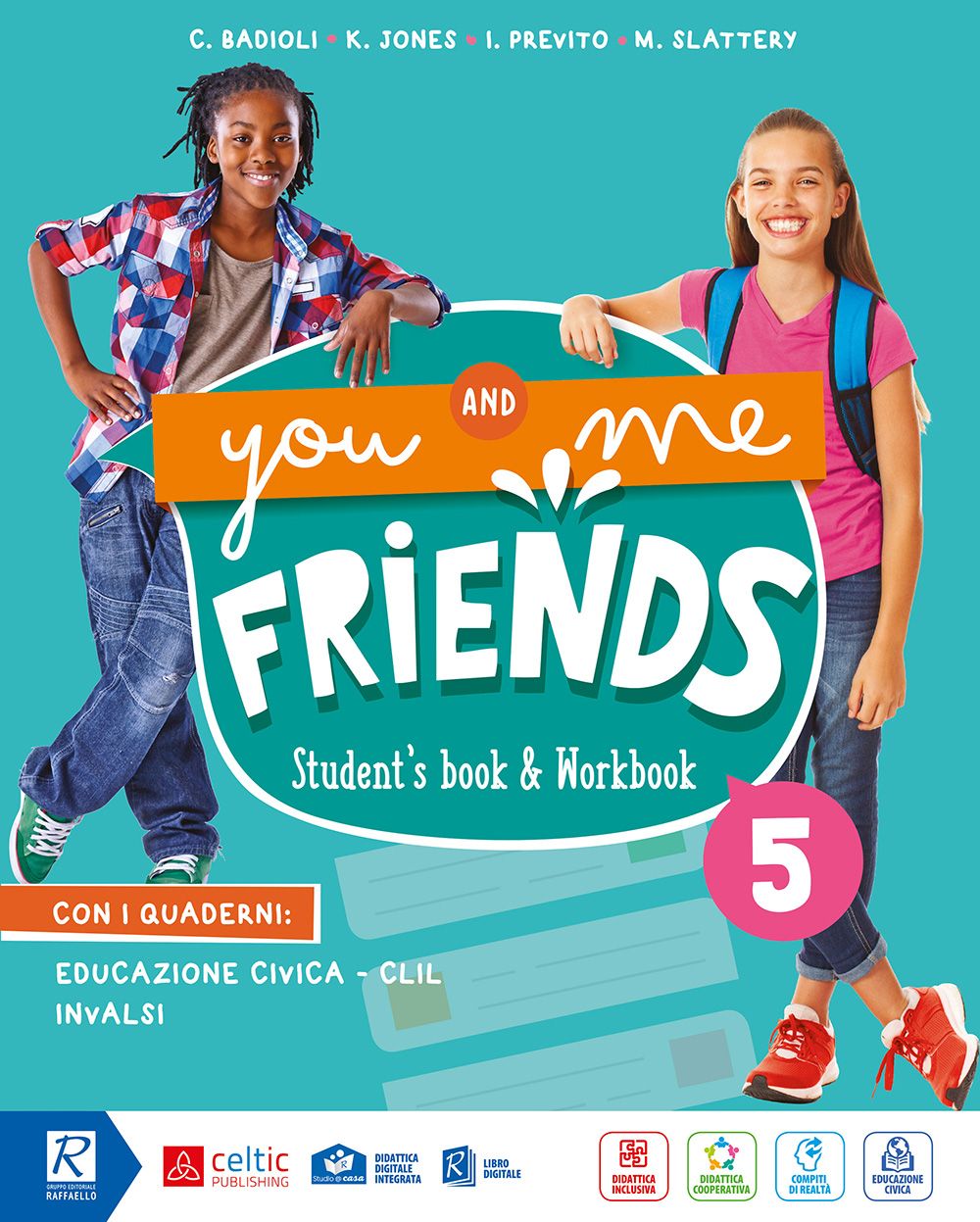 YOU AND ME FRIENDS 5° CL PACK Raffaello Libri