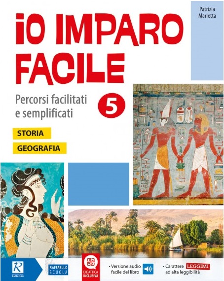 IO IMPARO FACILE 5 CL ANTROP 2021 Raffaello Libri