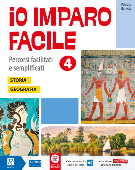 IO IMPARO FACILE 4 ANTROPOLOGICA 2021 Raffaello Libri