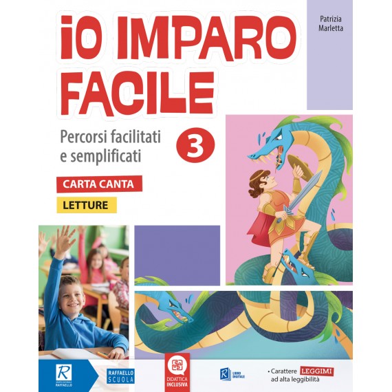 IO IMPARO FACILE 3° CARTA CANTA LETTURE 371