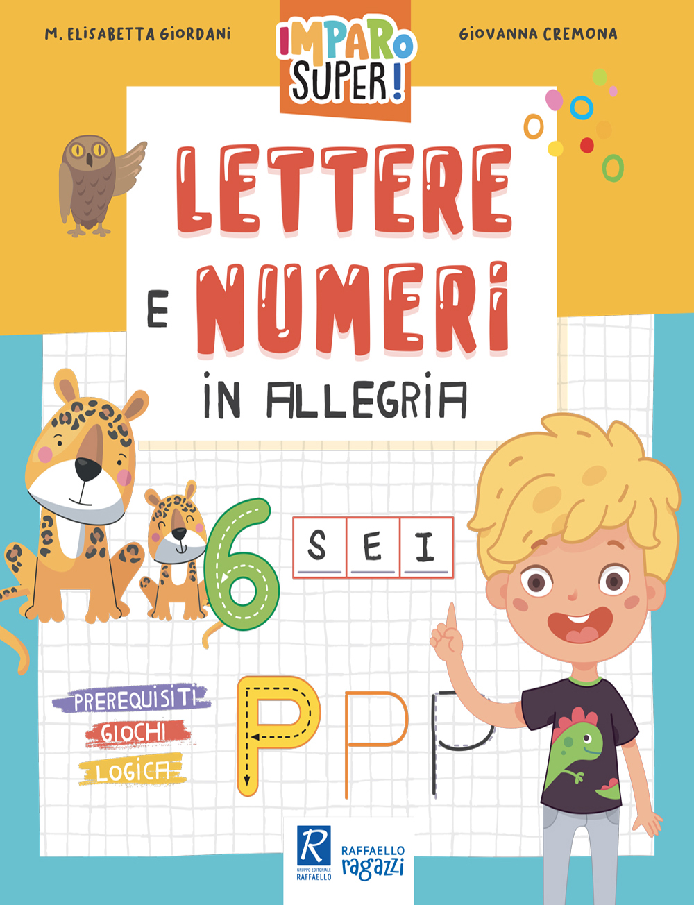 Lettere e numeri in allegria raffaello