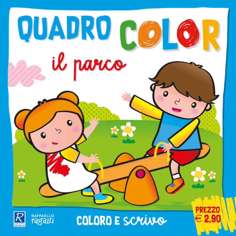 Quadro color- il parco n.e raffaello