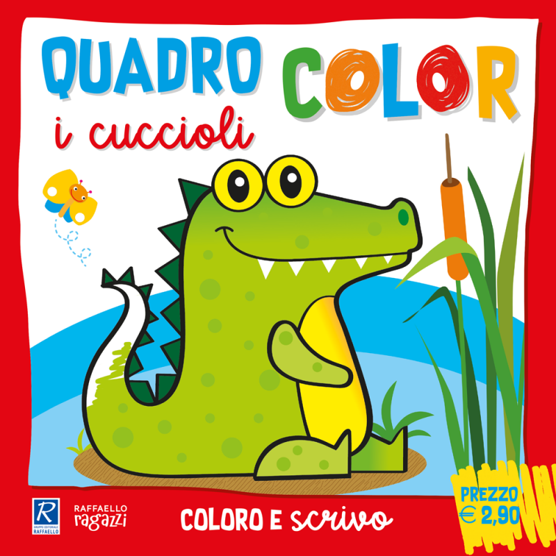 Quadro color- i cuccioli raffaello