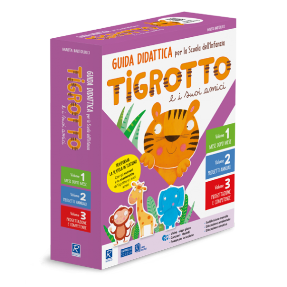 TIGROTTO E I SUOI AMICI GUIDA raffaello