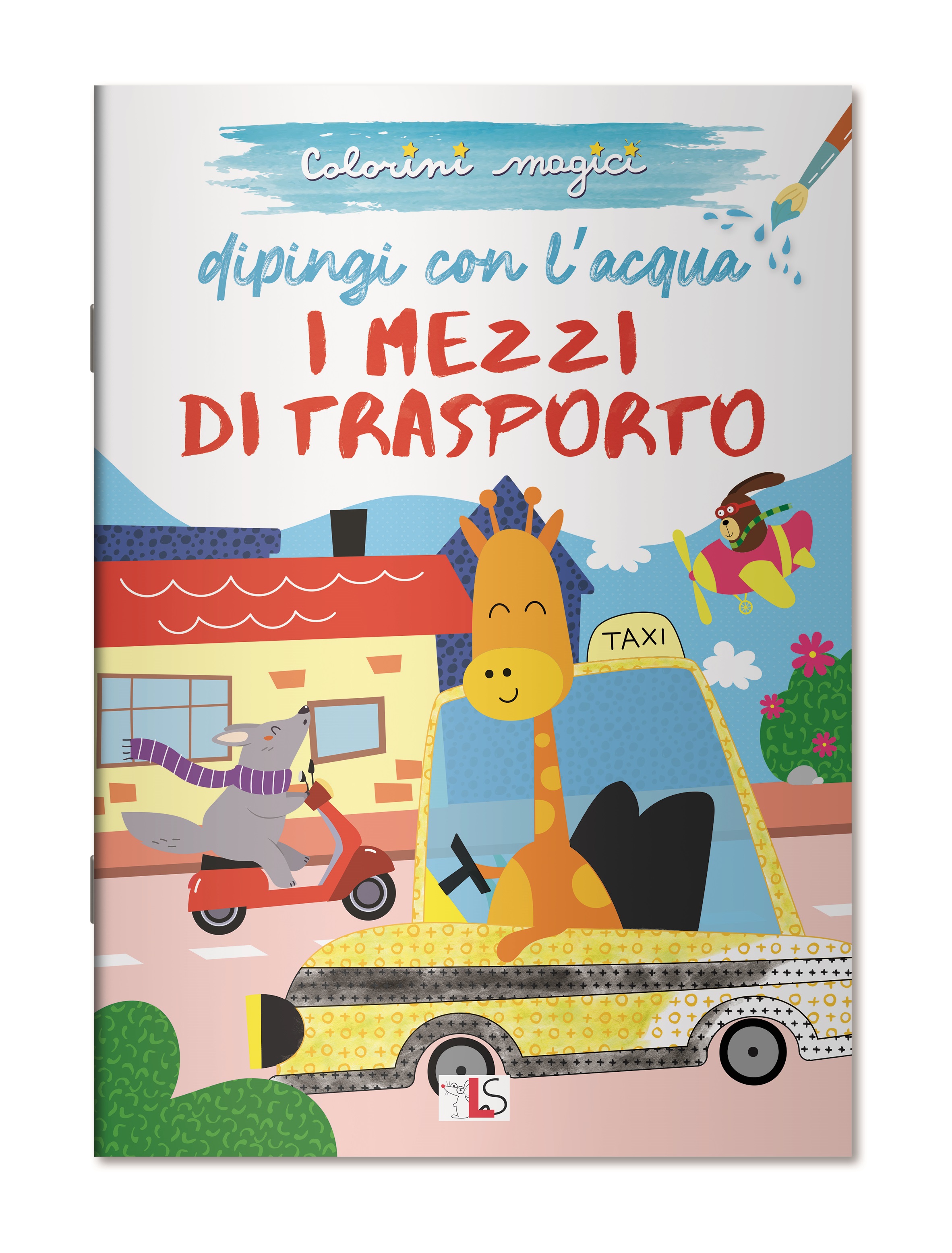 Dipingi con l'acqua - I mezzi di Trasporto Ludattica