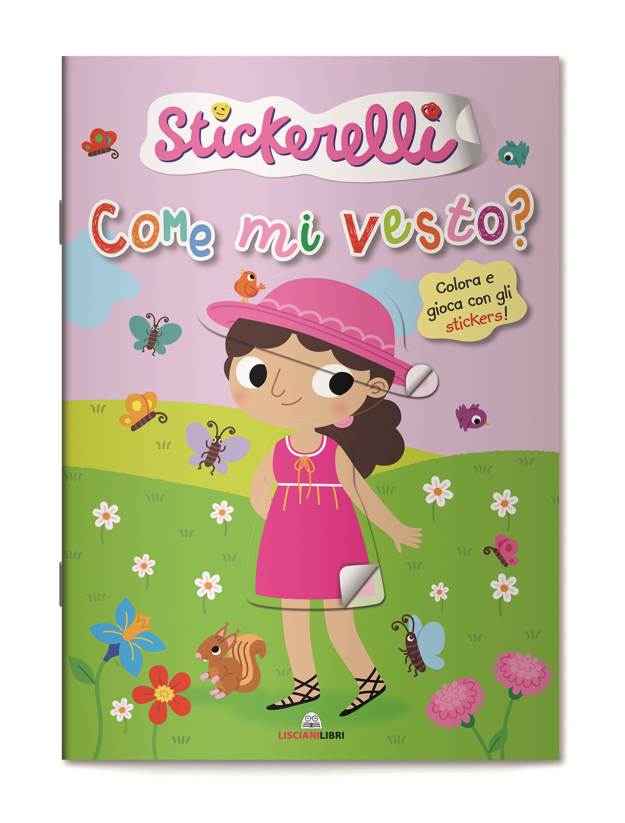 Stickerelli Come mi vesto, Bimbe Ludattica