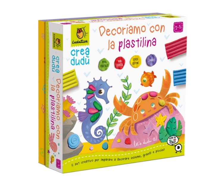 Crea dudù - decoriamo con la plastilina ludattica
