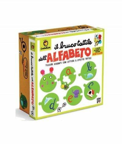 Giochi montessori - il bruco tattile ludattica