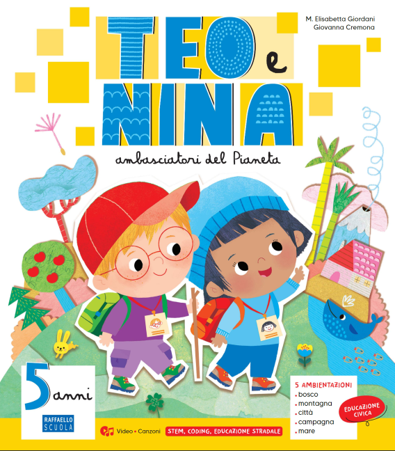 Teo e nina 5 anni Raffaello
