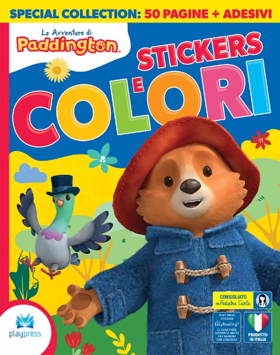 Le Avventure di Paddington - Stickers e Colori Playpress