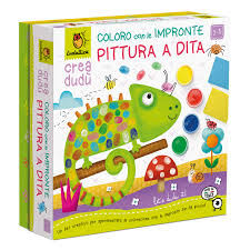 Crea dudu - Coloro e decoro con le dita   Educational