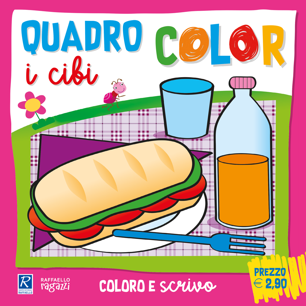 Quadro color - I cibi N.E. Raffaello 