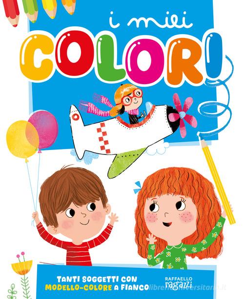 I miei colori - azzurro + pennarelli raffaello