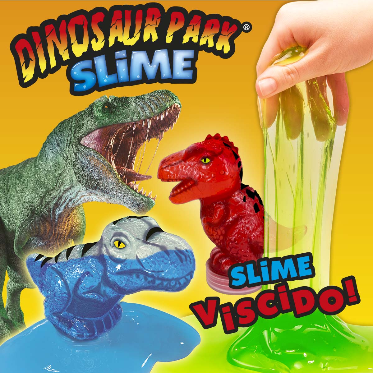 DINOSAUR PARK PUTTY Editoriale ( 12 pezzi ) Dfun