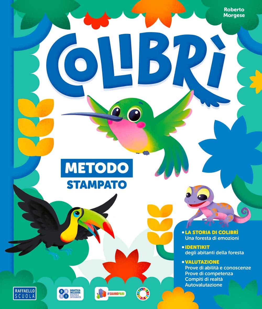 Colibri 1 metodo Stampato pack Raffaello