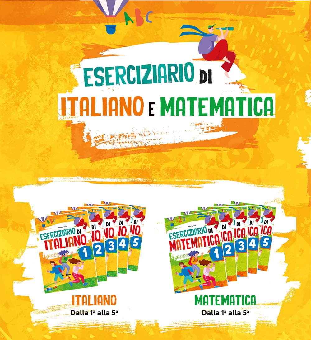 Eserciziario di Ita 2+Mat 2 PACK Raffaello Libri