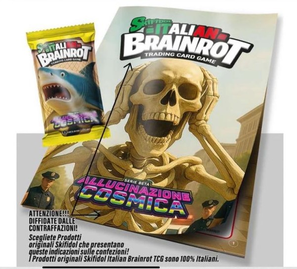 ALBUM DI CARTE BRAINROT Dynit