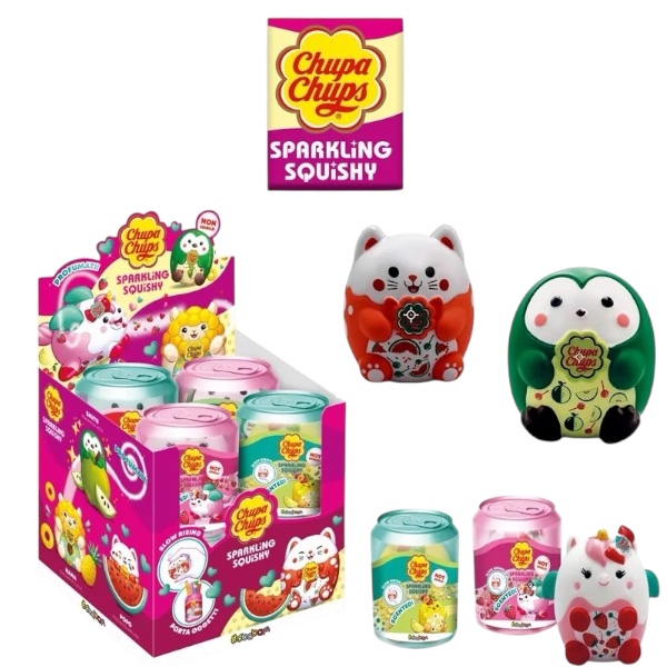 CHUPA CHUPS SPARKLING SQUISHY SBABAM