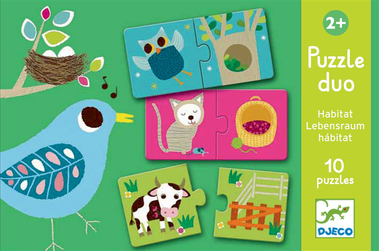 Puzzle Duo - Habitat Raffaello Libri