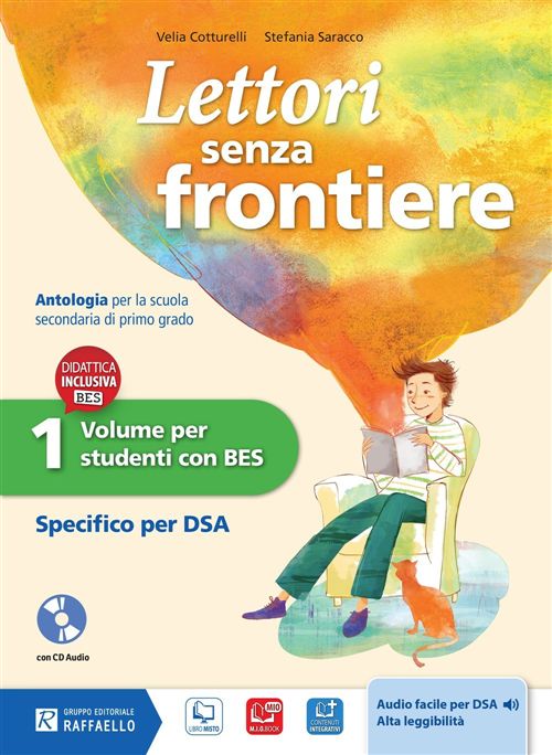 LETTORI SENZA FRONTIERE VOL 1  BES DSA + CD AUDIO 