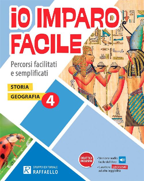IO IMPARO FACILE 4 CL ANTROPOLOGICA Raffaello Libri