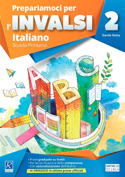 PREPARIAMOCI PER L'INVALSI ITALIANO 2 Raffaello Libri