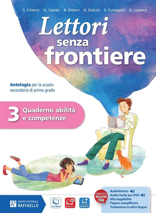 LETTORI SENZA FRONTIERE QUAD. ABILITA E COMPETENZE 3 Raffaello Libri