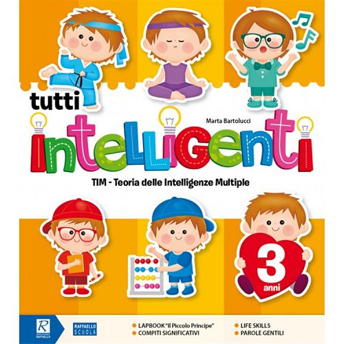 TUTTI INTELLIGENTI ANNI 3 + ALL Raffaello Libri
