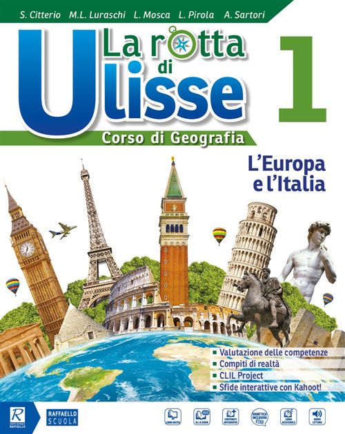 La Rotta di Ulisse Vol 1 Bes + cd Raffaello Libri